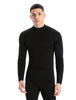 Men's Merino 260 Tech LS Turtleneck Black - Icebreaker