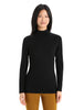 Women's Merino 260 Tech Long Sleeve Turtleneck Black - Icebreaker