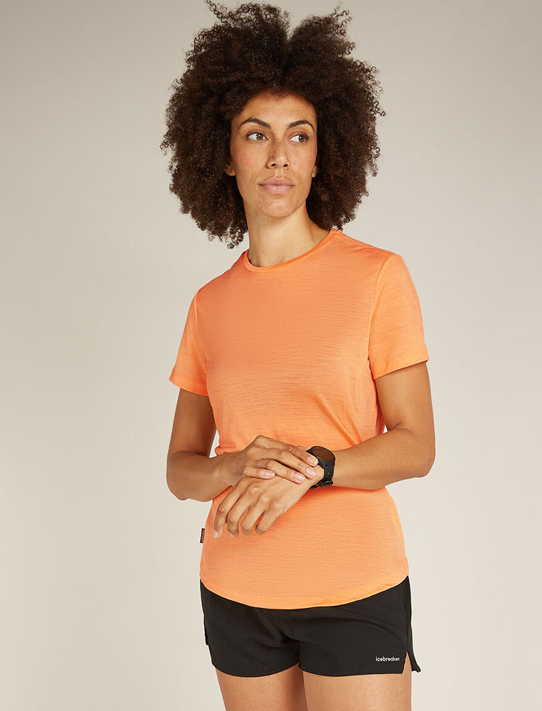 Women's Merino Blend 125 Cool-Lite Sphere SS Tee Feldspar - Icebreaker