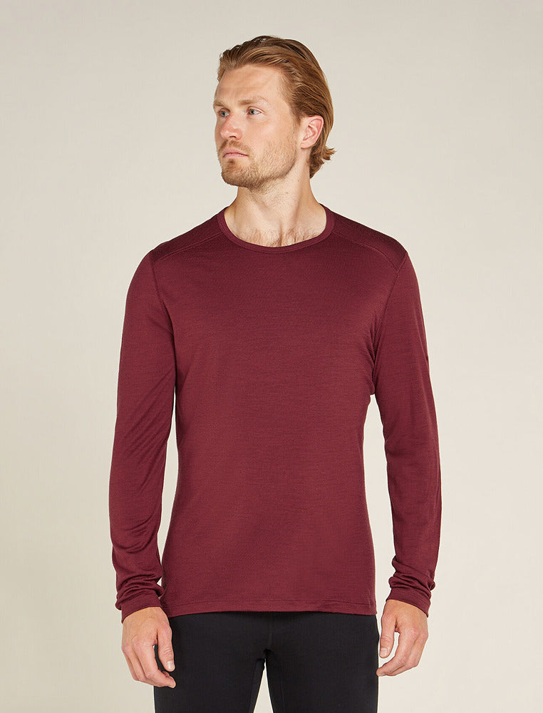 Men's Merino 200 Oasis LS Crewe Port - Icebreaker