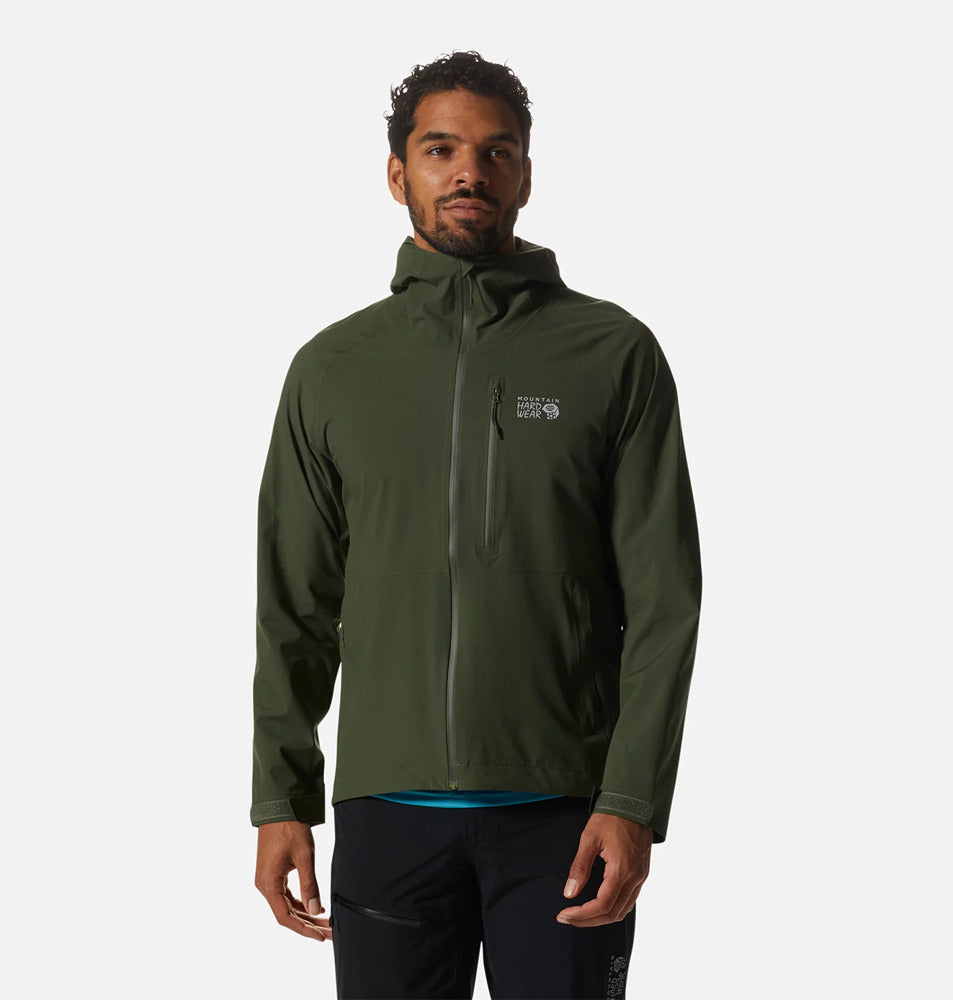 Men's Stretch Ozonic Jacket Surplus Green - Mountain Hardwear