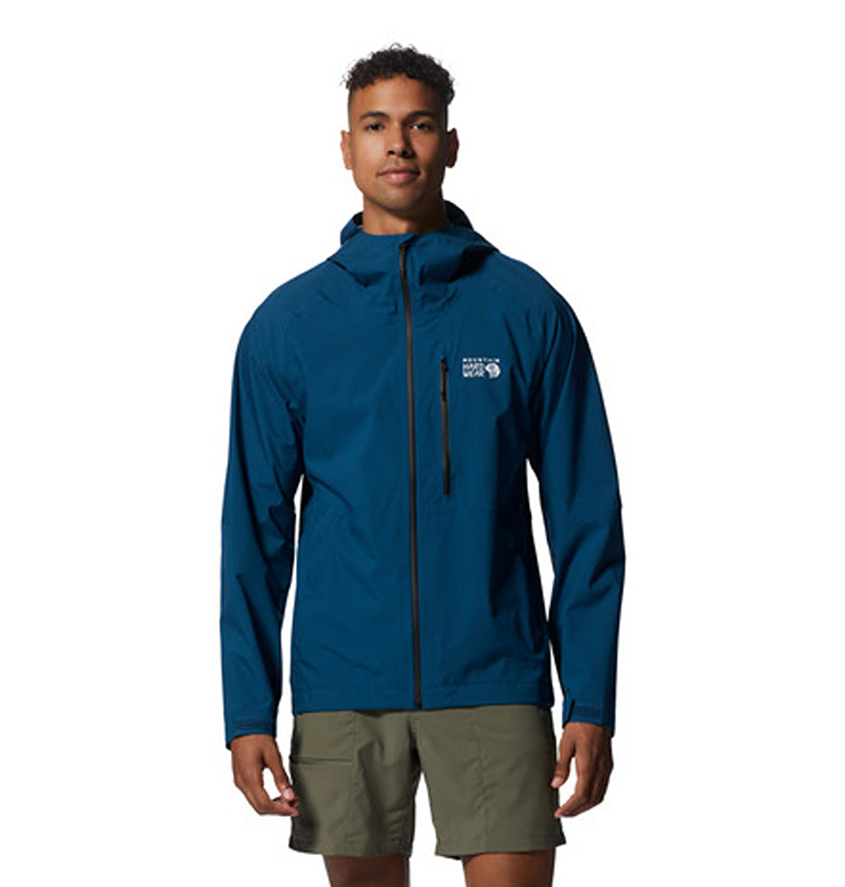 Men's Stretch Ozonic Jacket Dark Caspian - Mountain Hardwear