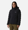 Women's Stretch Down Hoody Dark Storm Heather - Mountain Hardwear