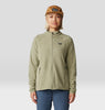 Women's Microchill Full Zip Jacket Mantis Green Heather - Mountain Hardwear