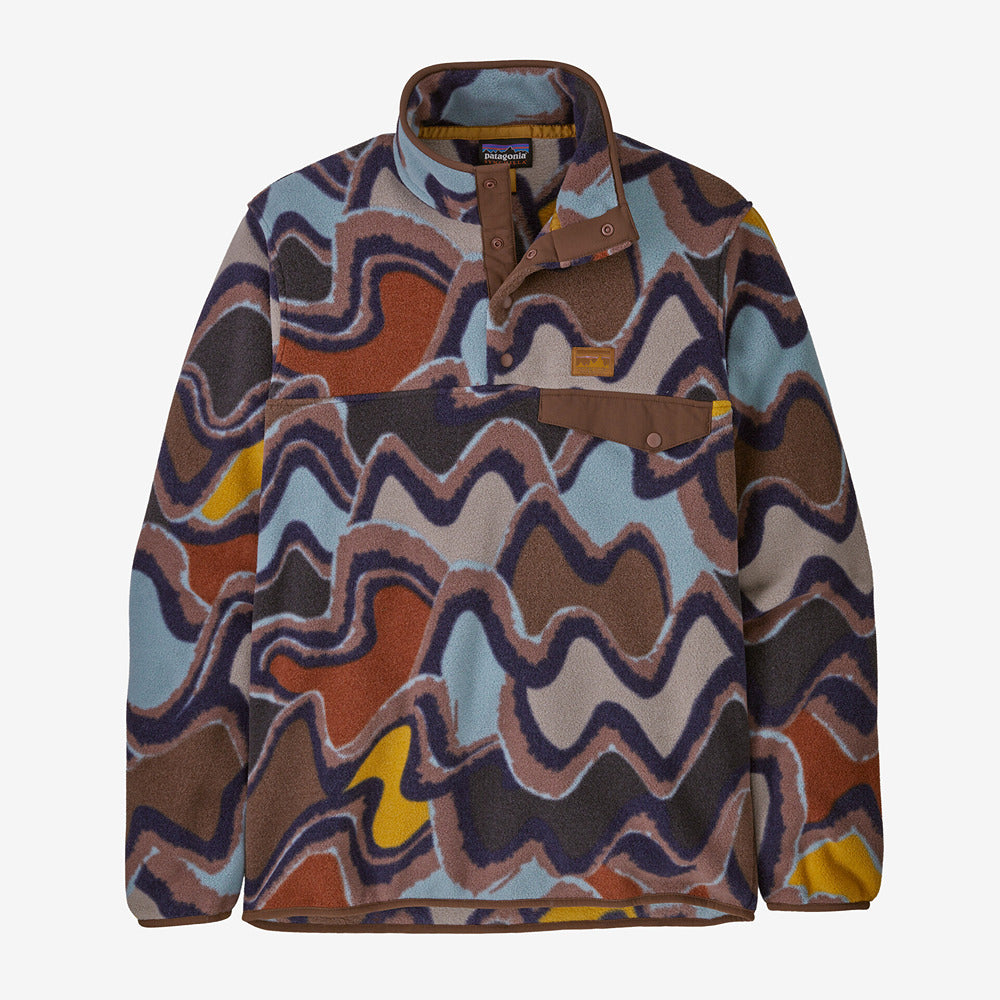 Men's LW Synch Snap-T P/O Currents: Dulse Mauve - Patagonia