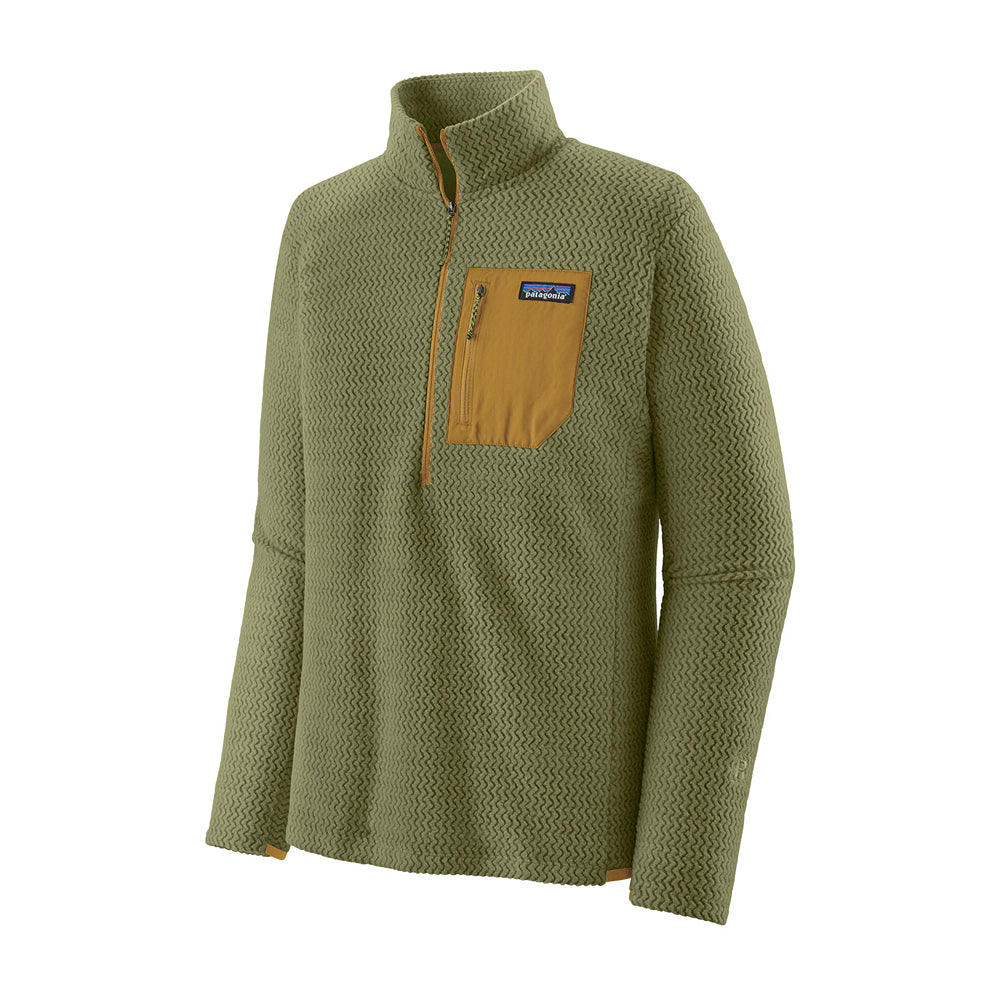 Men's R1 Air Zip Neck Buckhorn Green - Patagonia