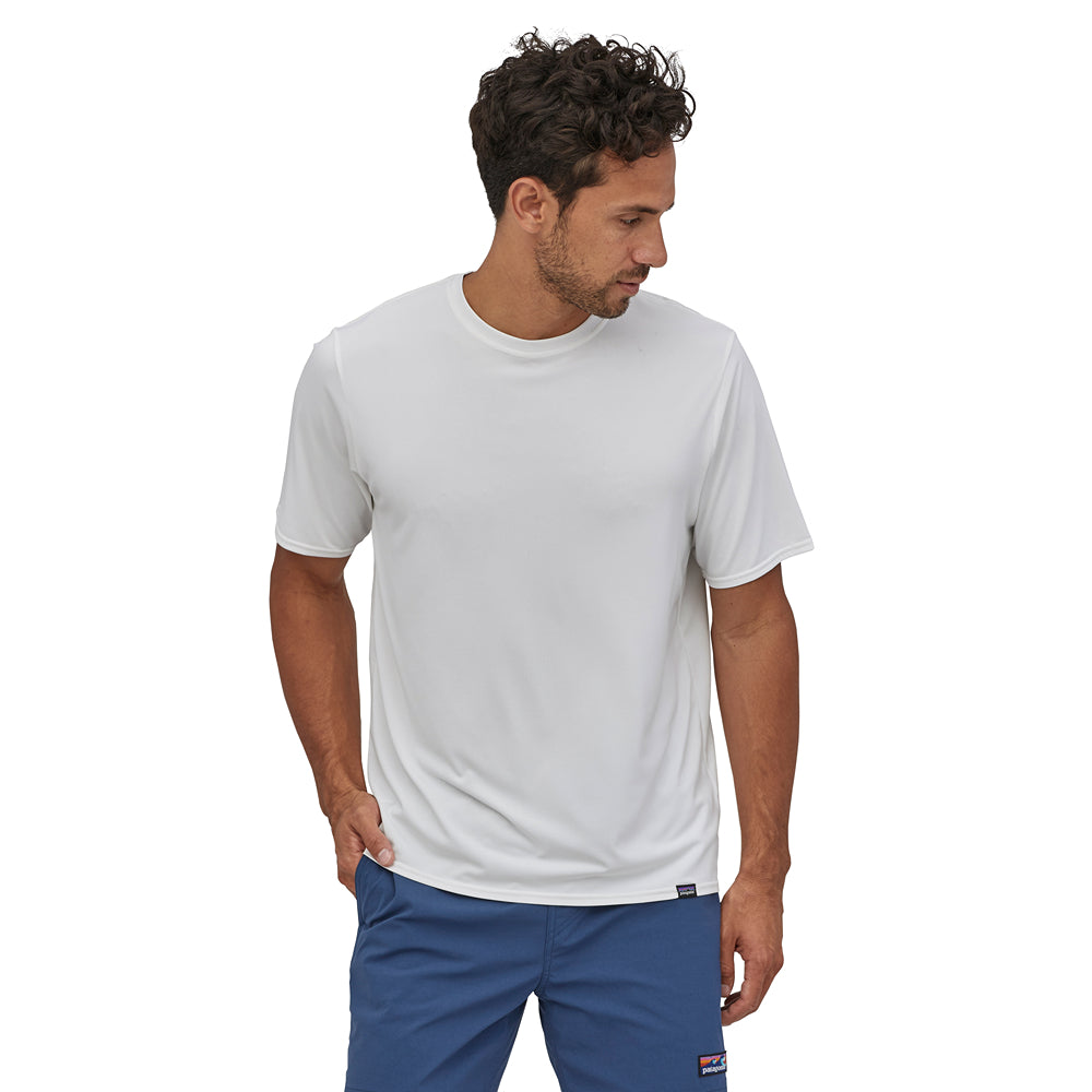 Men's Cap Cool Daily Shirt White - Patagonia